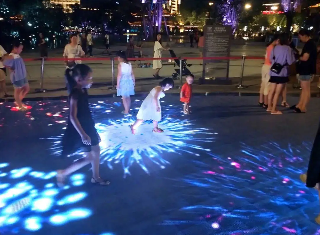 High -Definition -LED -Boden im Freien f&uuml;r Disco