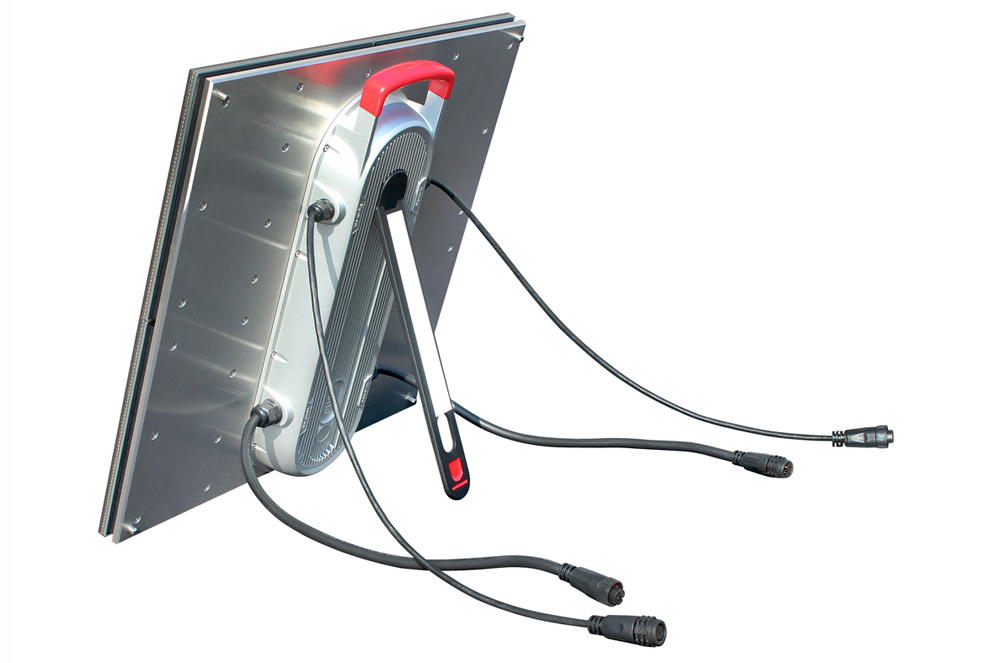 LED -Display interaktiver LED -Boden Wie sicher im Sturm?