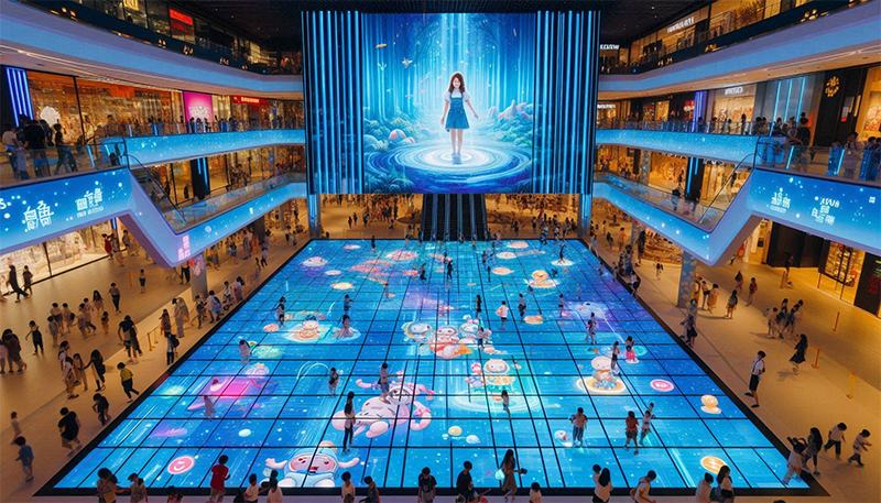 Was ist ein LED -Video -Boden und wie funktioniert er?