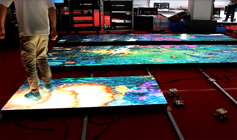 LED-FLOOR-Installation und Wartung