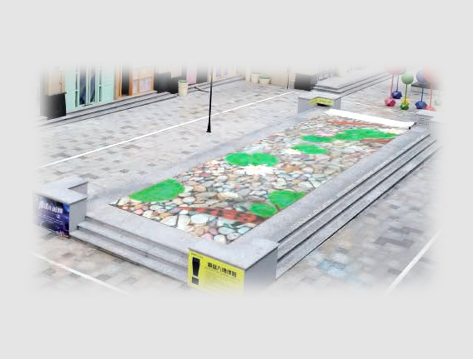 LED-Interaktiver Bodeninstallation