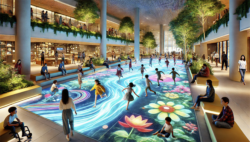 Wo können Sensor -LED -Böden installiert werden?