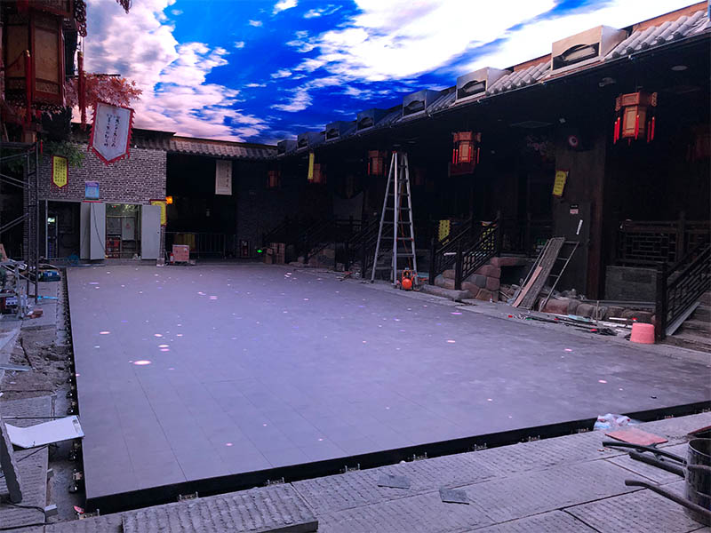 LED -Werbebildschirm