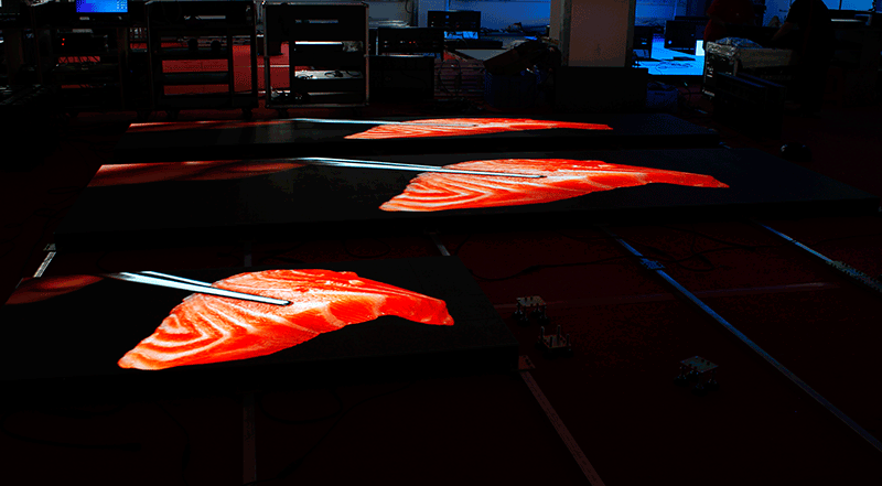 Beispiel-Szenarios von How-Sensor-Led-Floor-Arbeiten